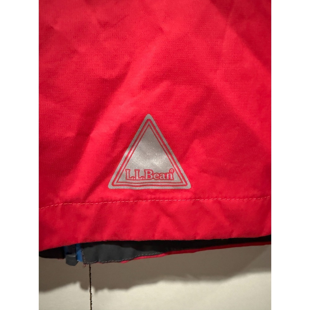 L.L. Bean Jacket Adventure Seeker Girls XL 18 Full Zip Hooded Windbreaker - Picture 4 of 8